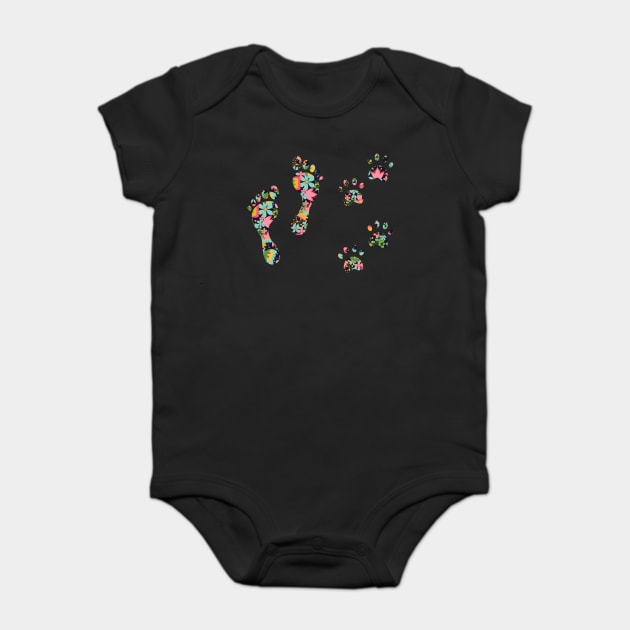 Dog Owner Baby Bodysuit by Pixel Threads 